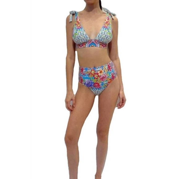 Johnny Was Other - NWT Johnny WAS Dreamer RARE Bikini Top (L) and Hipster (M)